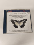 CD Itzhak Perlman Symphonie Espagnole Sibelius Ravel Tzigane Papillon RCA