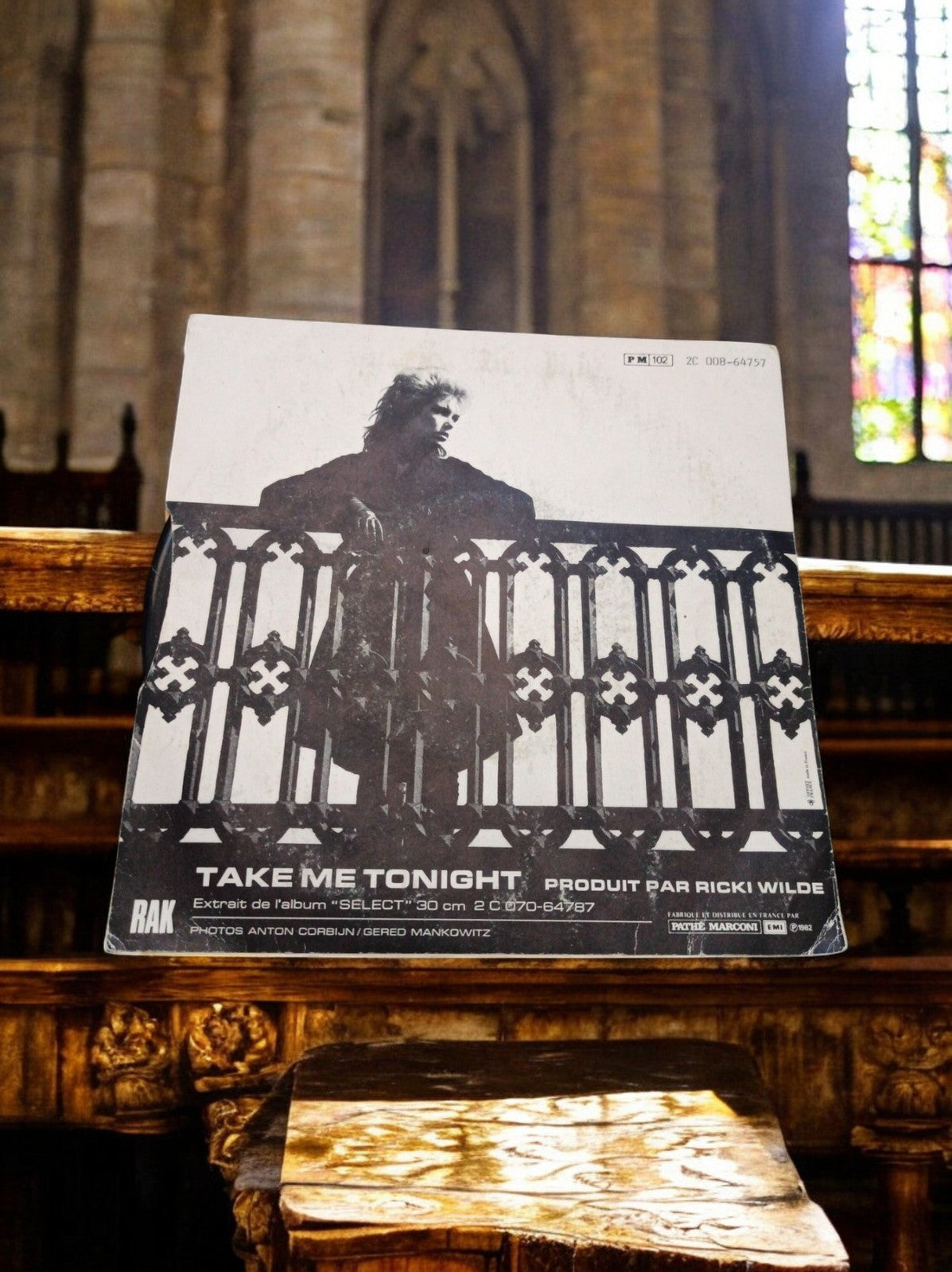Vinyle 45 tours vintage Take Me Tonight RAK Pathé Marconi état non testé