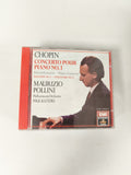 CD Chopin Concerto Piano No 1 Maurizio Pollini EMI Studio Boîtier Rouge