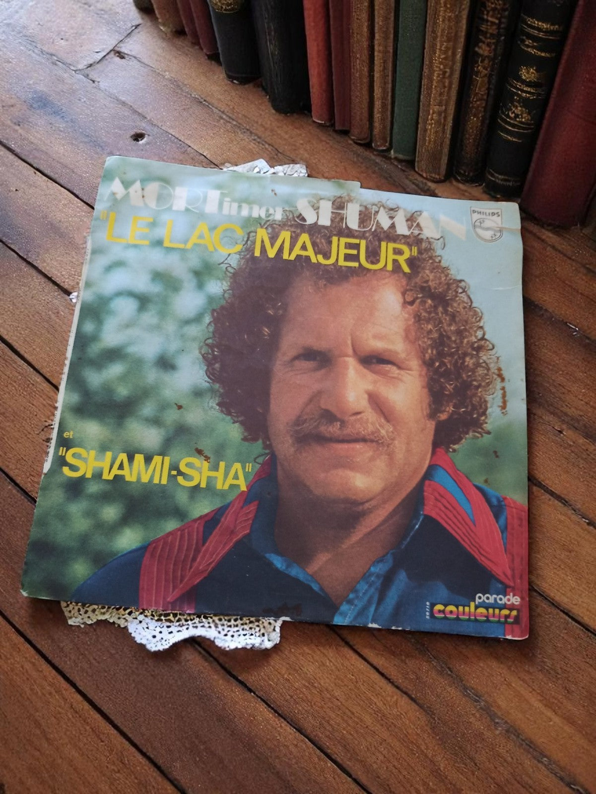 Vinyle 45T Mort Shuman Philips Le Lac Majeur Shami-Sha Vintage années 70