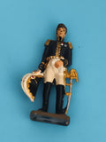 Figurine soldat ancien plomb uniforme empire officier Napoléon armée vintage