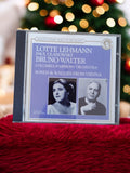 CD Lotte Lehmann Bruno Walter Columbia Symphony Songs Waltzes Vienna