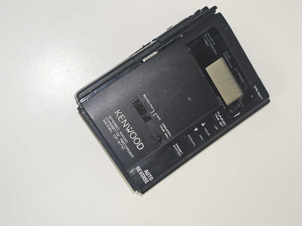Kenwood CP-S710 radio stéréo cassette enregistreur portable fonctionnel d'occasi