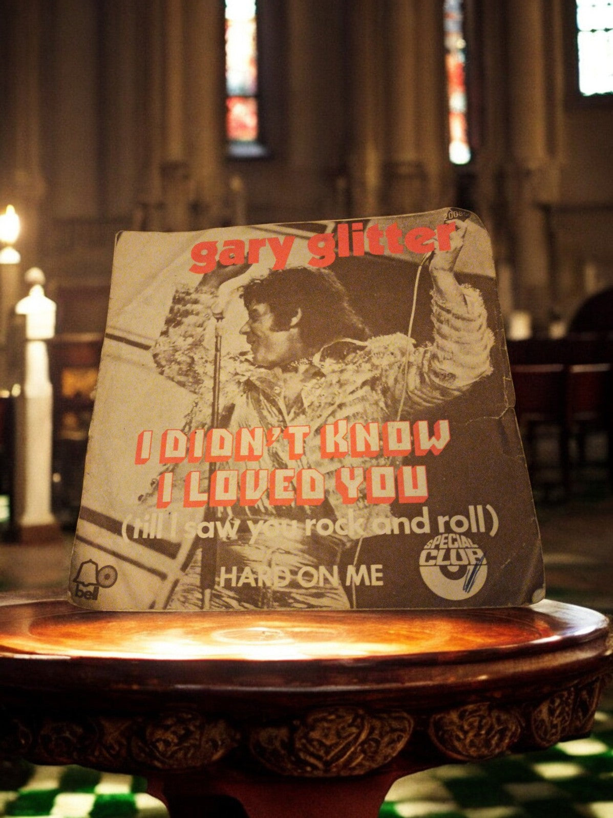 Vinyle 45 tours Gary Glitter I Didn't Know I Loved You vintage Bel