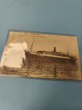 Carte postale ancienne S.S. Amboise Messageries Maritimes paquebot vintage