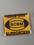 Pin's ancien supporters RCBM rugby rétro ? badge collection vintage club sportif