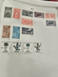 Timbres IFNI Espagne lot thématique animaux avions cactus palmiers philatélie
