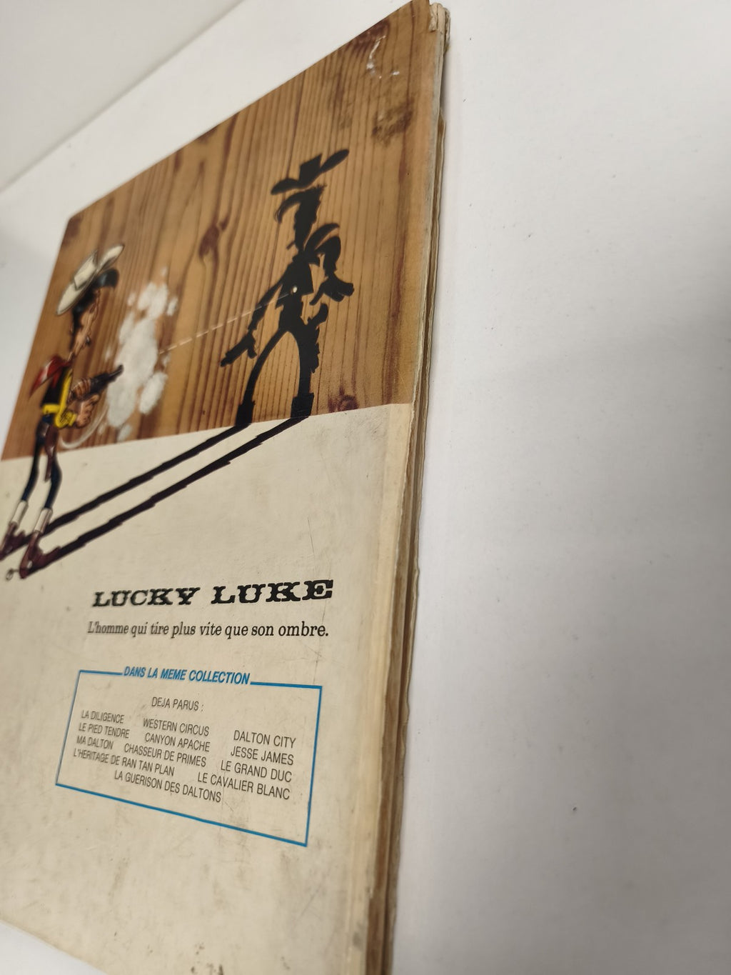 Vintage BD ancien Lucky Luke La guérison des Dalton édition 1975 collection rare