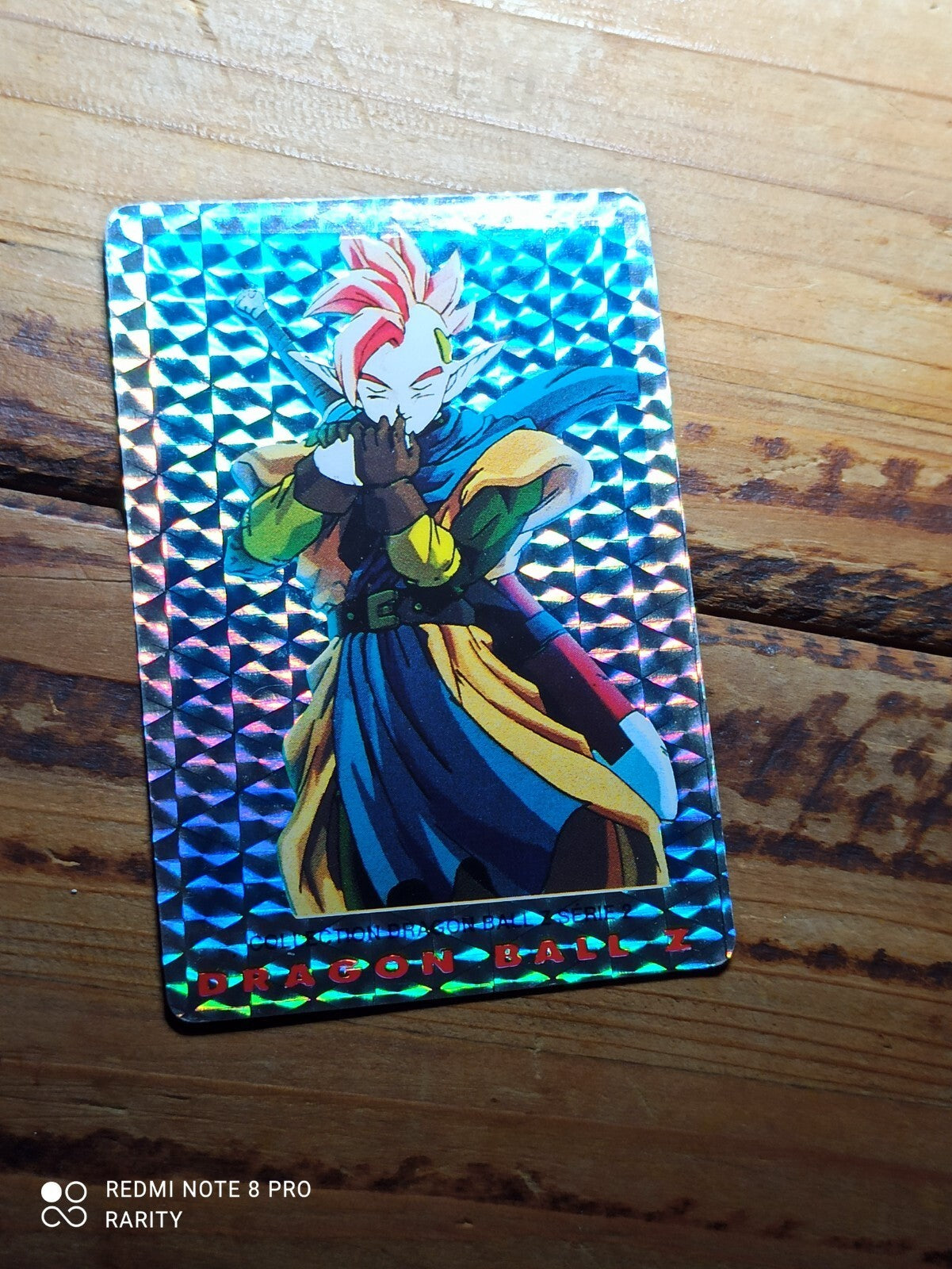 Carte holographique Dragon Ball Z Cardass vintage Série 1 rare DBZ
