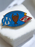 Pin's Olympique de Marseille Champions League 2010 badge vintage football rare