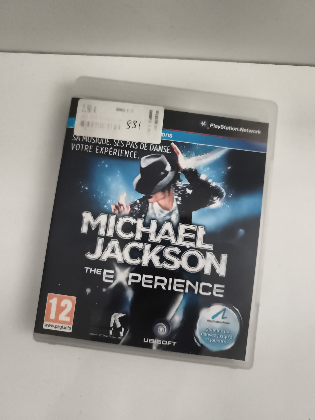 Jeu PS3 Michael Jackson The Experience Ubisoft PlayStation Move 12+ version fran
