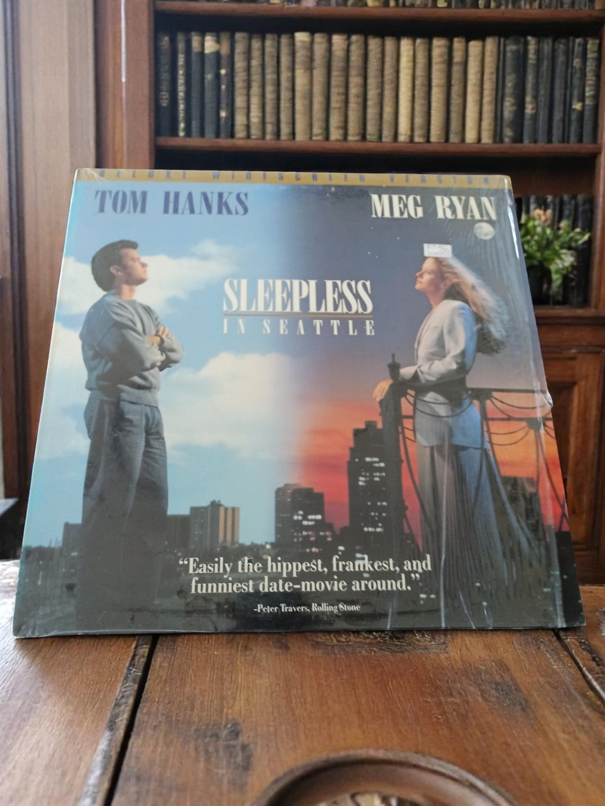 Laserdisc vintage Sleepless in Seattle Tom Hanks Meg Ryan comédie film