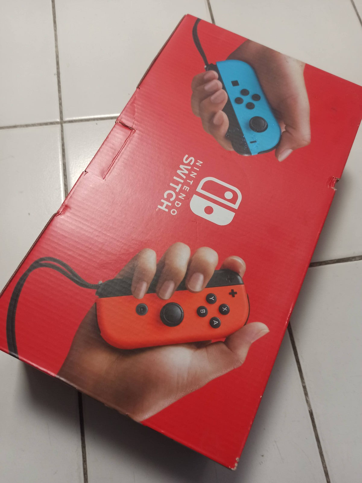 Boîte vide originale pour console Nintendo Switch, emballage authentique Nintend