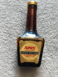 Mignonnette vintage Marie Brizard Apry liqueur abricot, bouteille ancienne