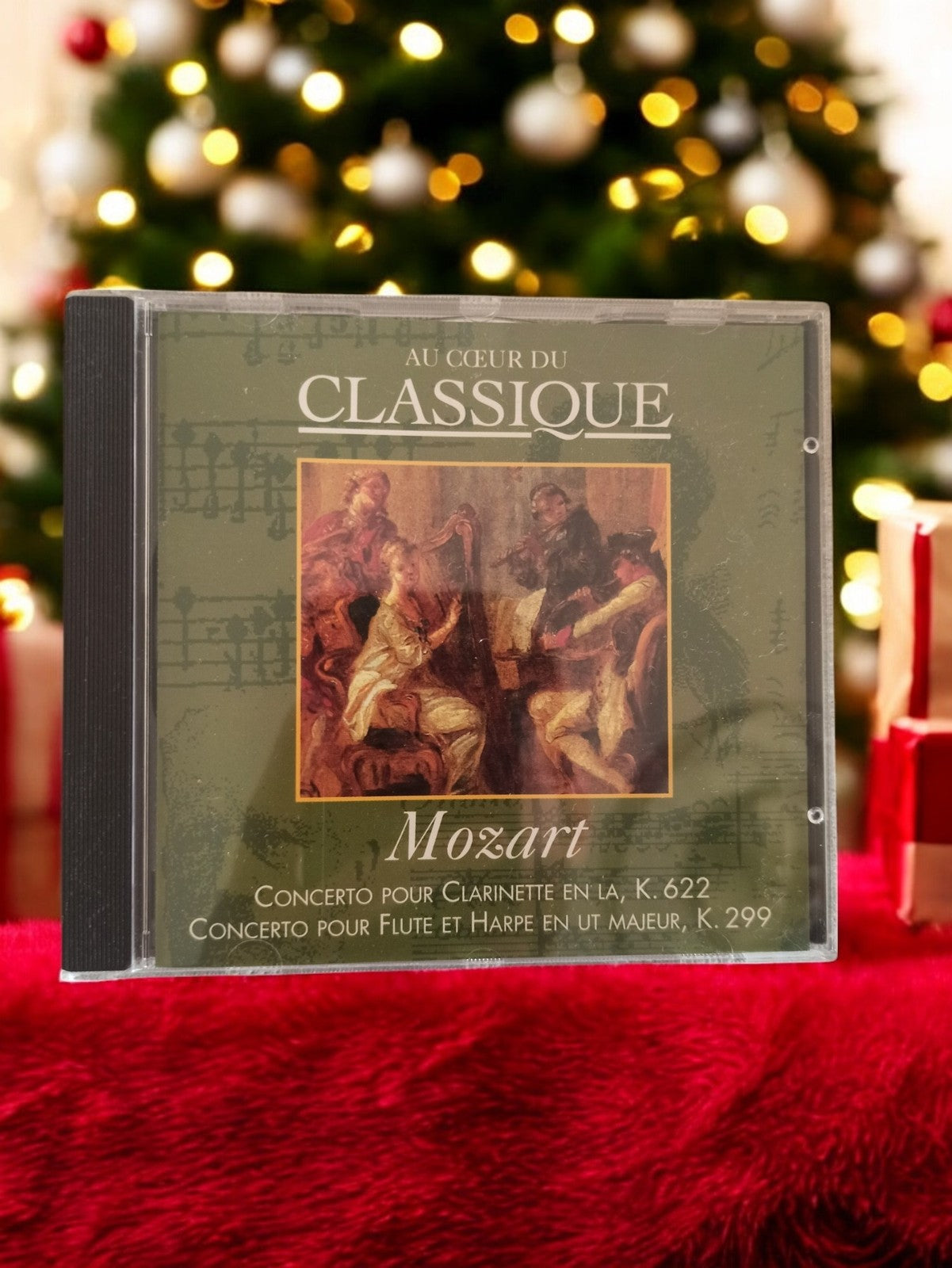 CD classique Mozart Concerto clarinette flûte harpe K622 K299 Au C?ur du Classiq