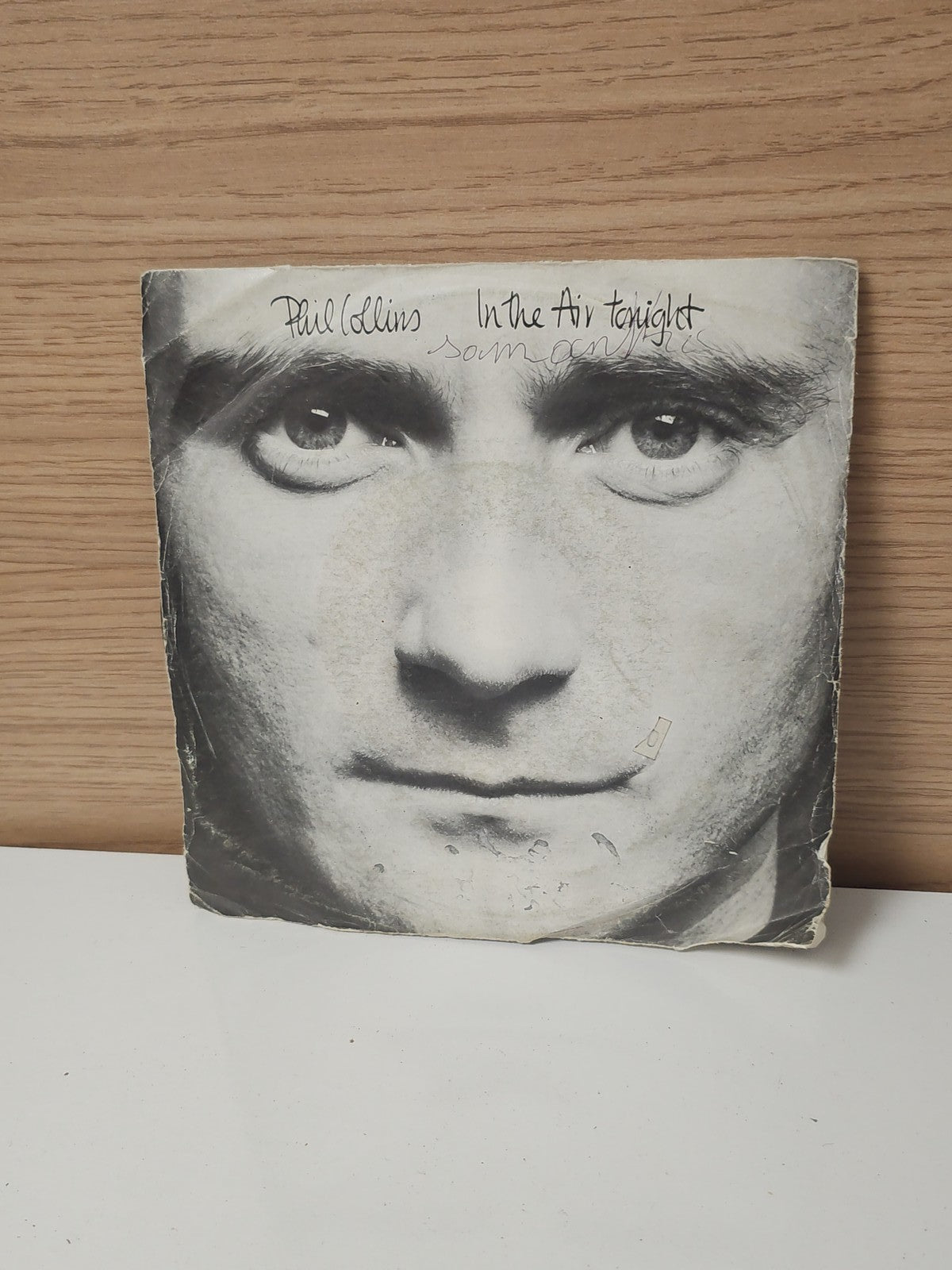 Retro Phil Collins 45 RPM vinyl old vintage collector's record for collecti