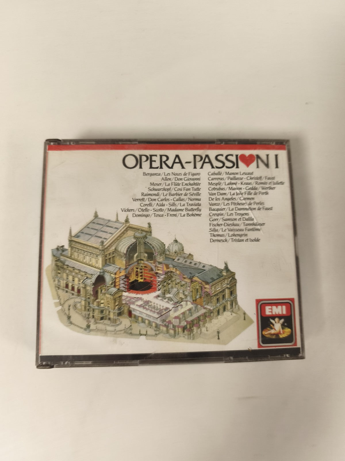 CD Opera Passion I EMI ? Compilation d?airs d?opéra classiques