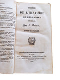 Livre ancien 1863 Abrégé Histoire Bas Empire Tome IV Delarue Lyon