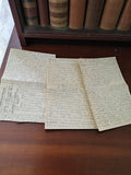 Lettre manuscrite ancienne Guerre 39-45 témoignage émouvant vintage WW2