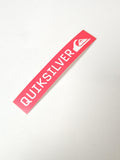 Vintage autocollant publicitaire Quiksilver ancien grand format rétro collection