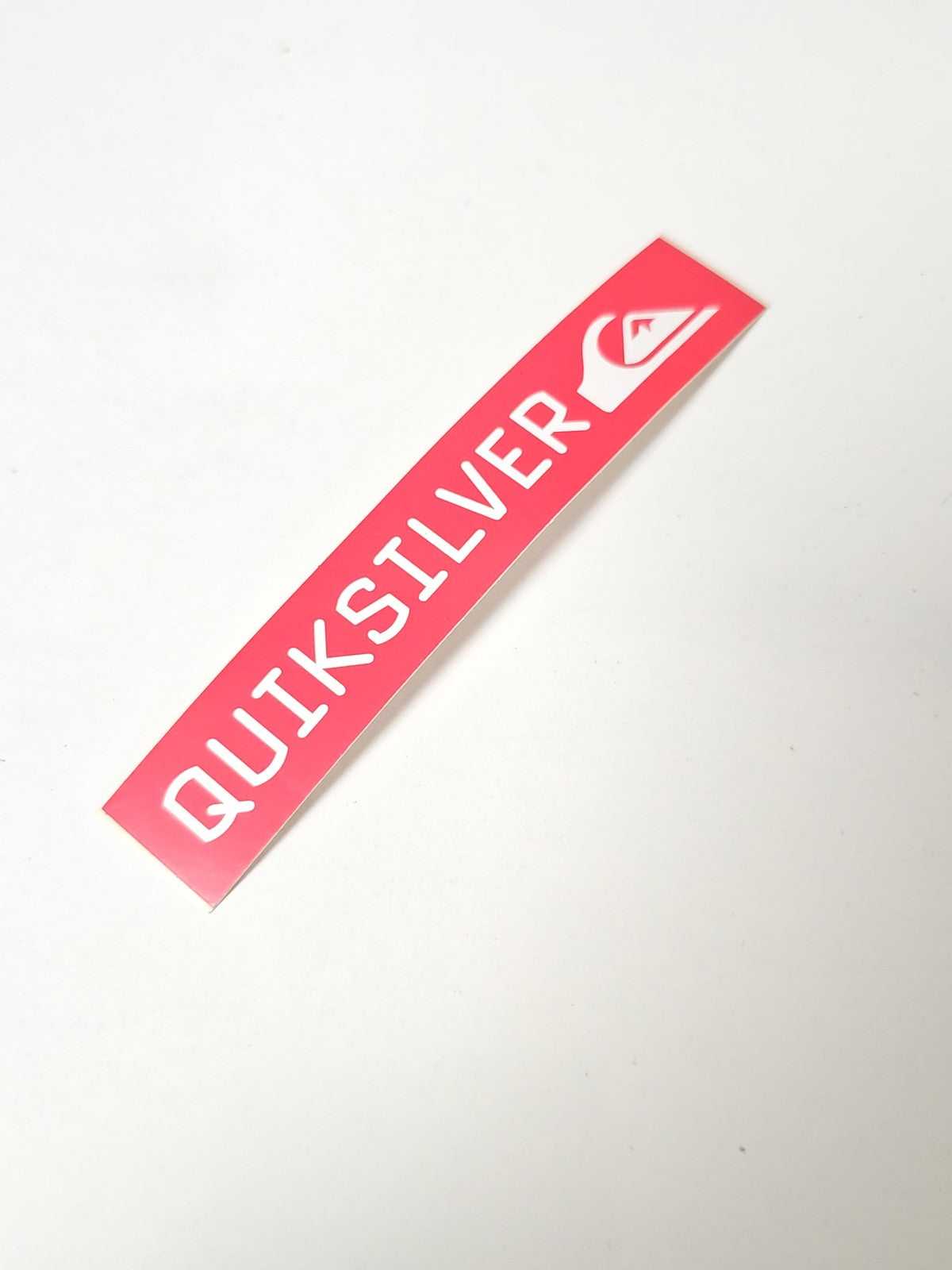 Vintage autocollant publicitaire Quiksilver ancien grand format rétro collection