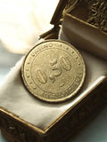 Jeton de casino vintage métal Pasino Aix-en-Provence 0,50 ancien token