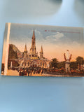 Carte postale vintage ancienne Lourdes, souvenir rétro collection France