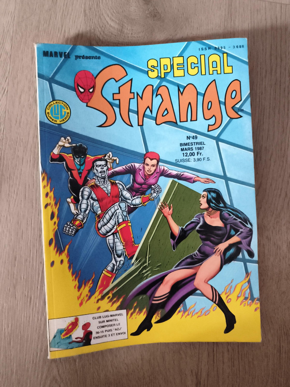 Comic Marvel Spécial Strange n°49 1987 LUG ancien vintage super-héros