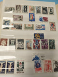 Lot anciens timbres oblitérés France, thématique historique, collection philatél