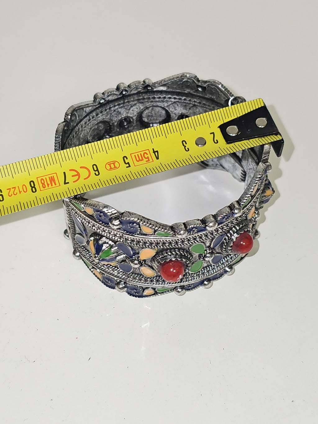 Bracelet ancien ethnique berbère rétro, bijou fantaisie vintage artisanal