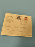 Ancienne enveloppe philatélie commémorative 1961 Aristide Maillol, timbres Franc