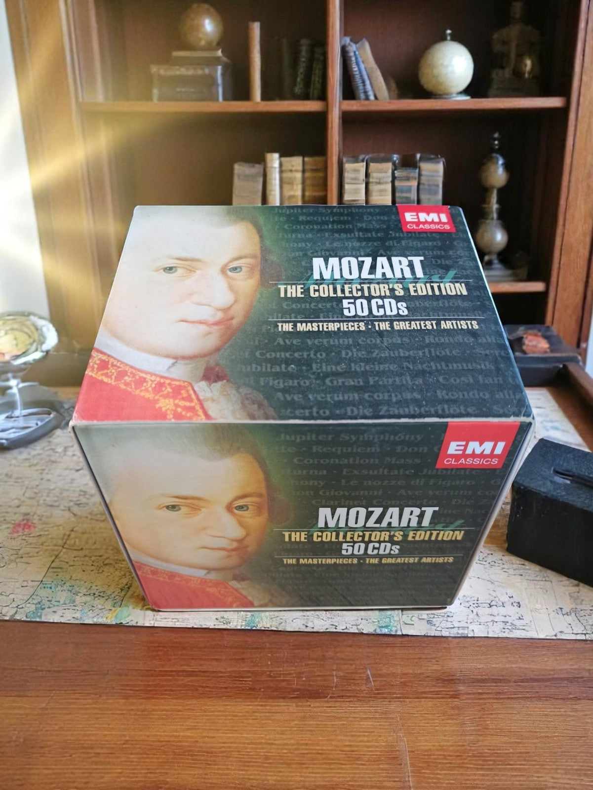 Coffret 50 CD Mozart EMI Classics Collector’s Edition vintage musique classique