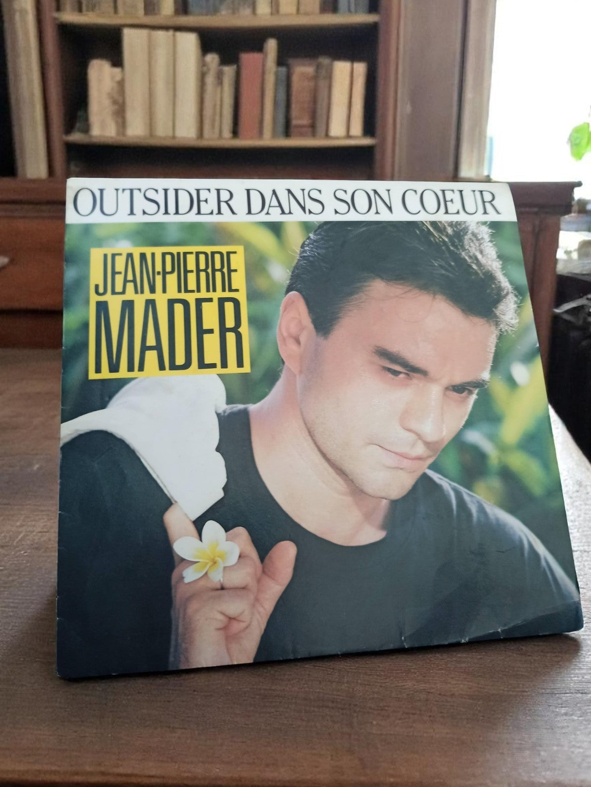 Vinyle 45 tours Jean-Pierre Mader Outsider Dans Son Coeur rétro musique français