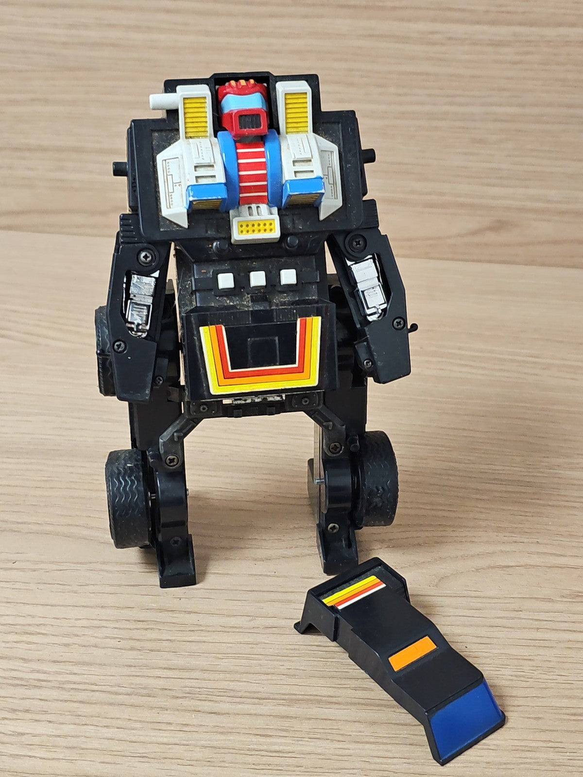 Yonezawa Turbo GIANT ROBOT & 4WD Truck Car 1983 Jouet mécanique motorisé