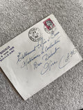 Lettre oblitérée 1982 France timbre Marianne philatélie Alpes-Maritimes