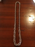 Collier vintage plaqué or, pièce unique au style rétro