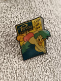 Pin's Picsou Magazine vintage nageur été, Disney, badge ancien, Ref 3