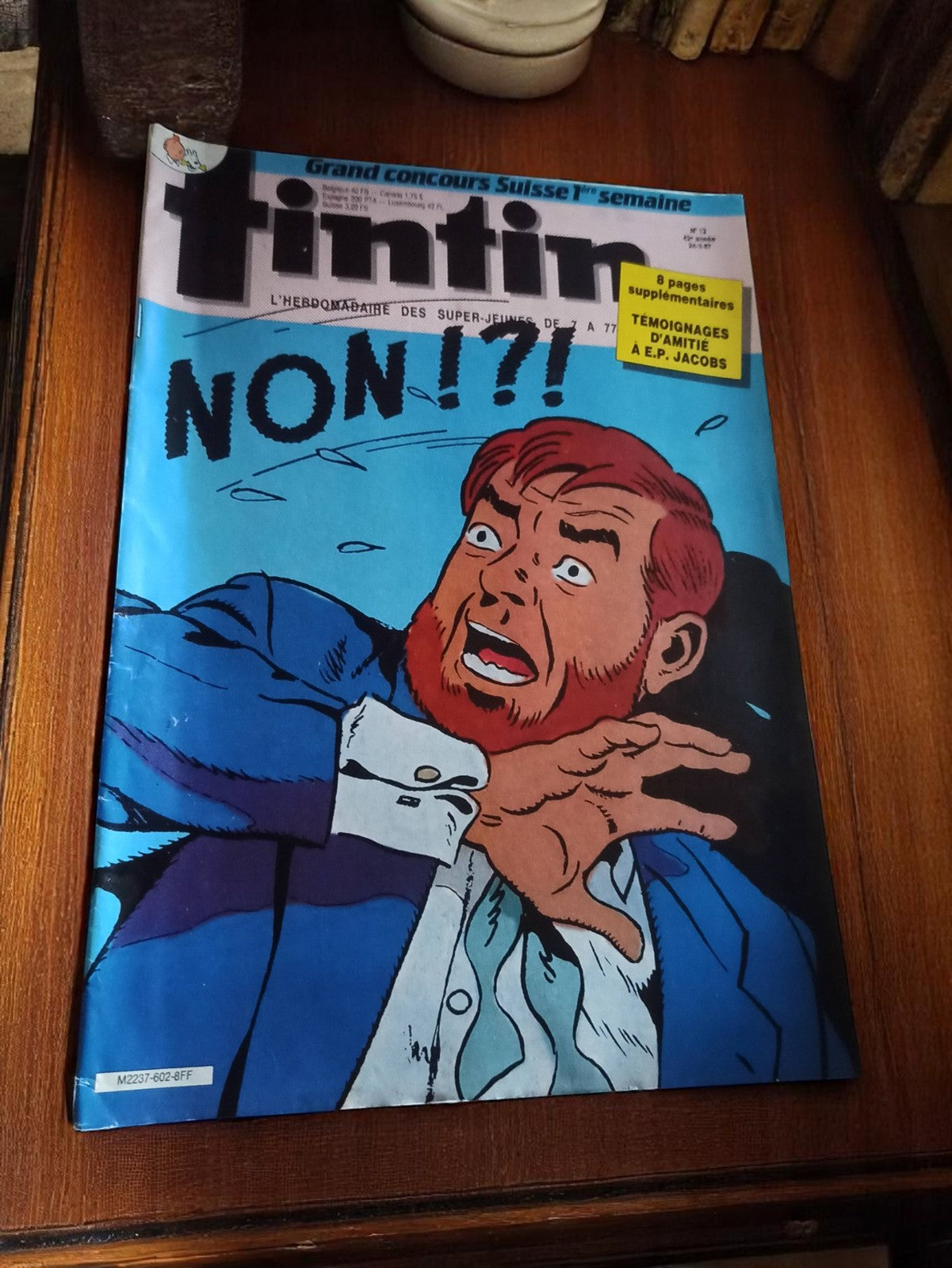 Magazine Tintin Vintage - Numéro Collector à ajouter à votre collection