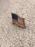 Pin's vintage drapeau USA émail, broche américaine années 80-90 (Ref 7)