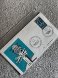 Enveloppe philatélique Europa 1986 avion aéroport cachet Saint-Nazaire