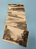 Lot cartes postales anciennes CPA paysages France, noir et blanc, collection (Re