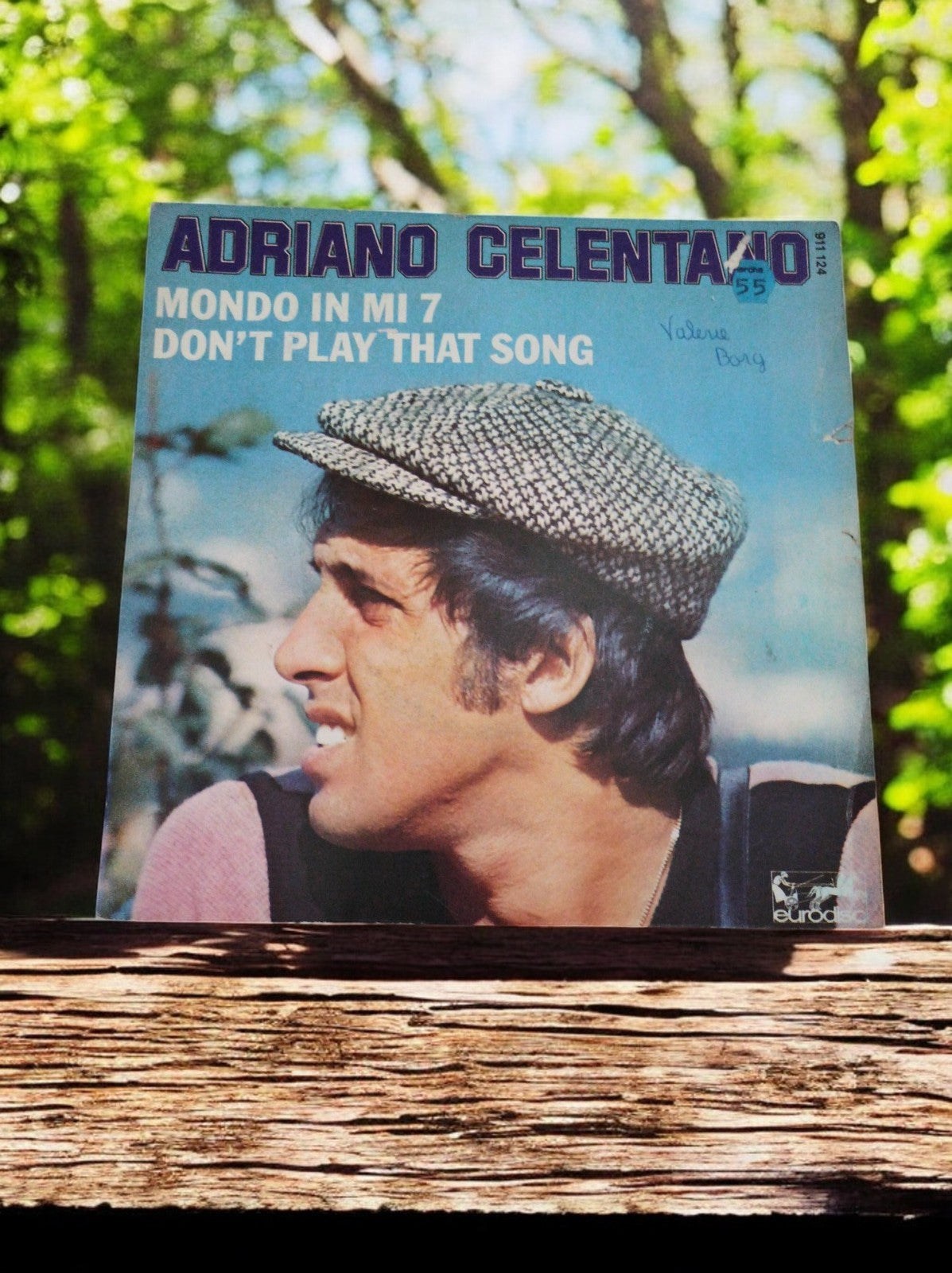 Vinyle 45 tours Adriano Celentano Mondo in Mi 7 Don’t Play That Song vintage