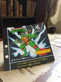 Carte vintage Ninja Turtle Mirage Studio 1993 Japon TMNT Mikey