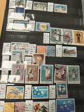 Timbres Finlande Suomi x22 lot thématique costumes folklore oblitérés et neufs p