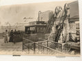 Carte postale ancienne Marseille ascenseur Notre-Dame de la Garde ND Photo CPA