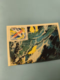 Enveloppe premier jour FDC Édouard Pignon Les Plongeurs France 4,00 multicolore
