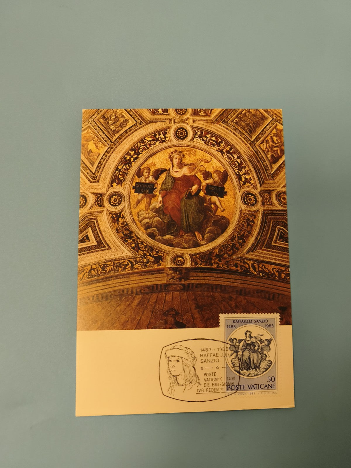 Enveloppe FDC premier jour d?émission Vatican Raffaello Sanzio illustration timb