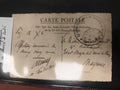 Carte postale militaire Afrique Nord cachet santé Main d'œuvre Mayence philatéli