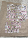 Gros lot ancien timbres Marianne étude, planche philatélie oblitérés France