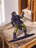 Figurine métal Marvel vintage Green Goblin violet vert rare ancien collector